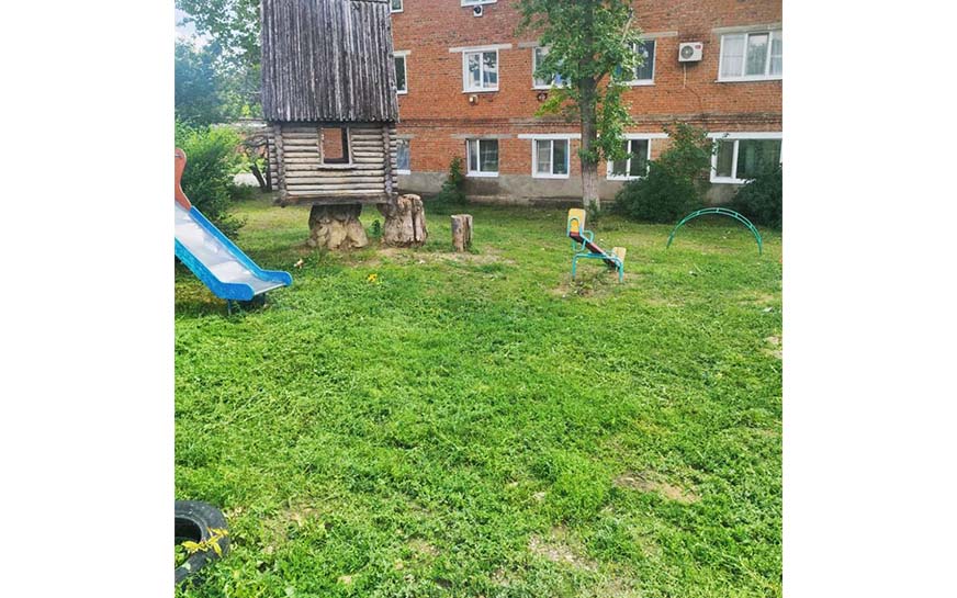 В рамках заключённого муниципального контракта подрядная организация приступила к покосу травы.