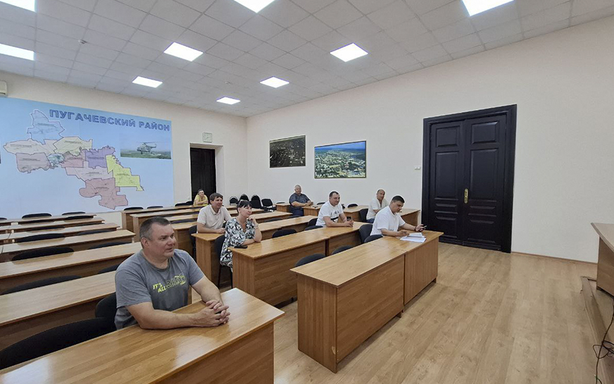 Совещание с руководителями управляющих компаний.