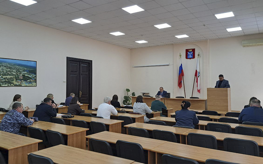 Сегодня провел заседание антинаркотической комиссии.