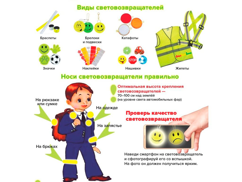 «Будь заметней на дороге!».