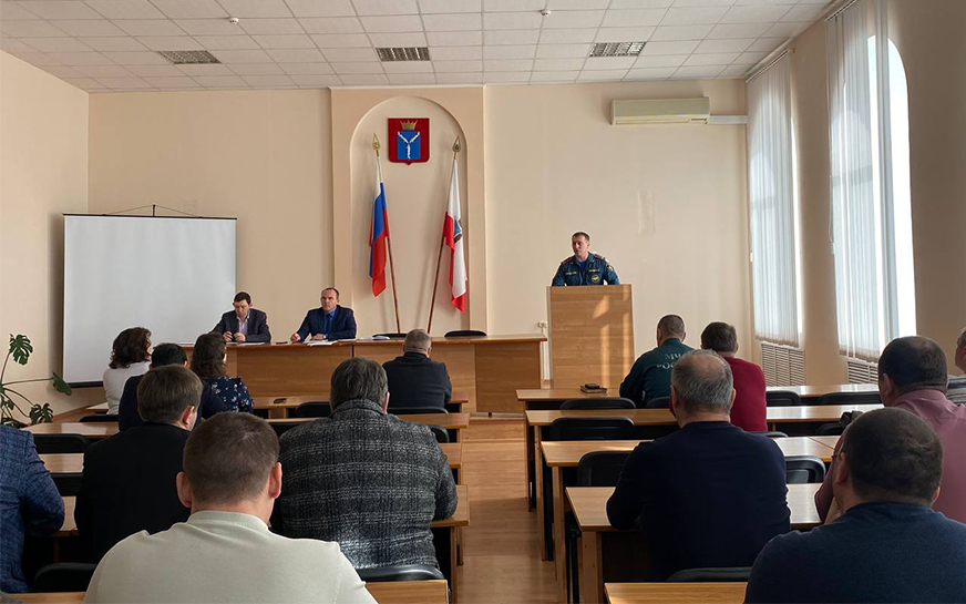 Состоялось заседание комиссии по предупреждению и ликвидации чрезвычайных ситуаций и обеспечению пожарной безопасности.