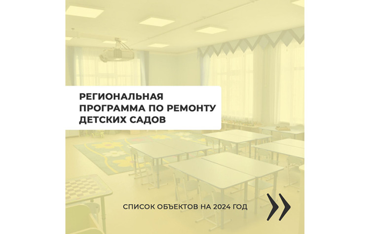 Губернатор Роман Бусаргин сообщил, что в этом году в рамках региональной программы в Саратовской области отремонтируют еще 201 детских садов.. Губернатор Роман Бусаргин сообщил, что в этом году в рамках региональной программы в Саратовской области отремонтируют еще 201 детских садов..