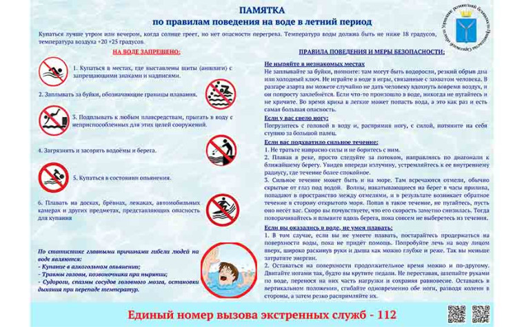 В связи с наступлением купального сезона напоминаем о правилах поведения на воде в летний период.. В связи с наступлением купального сезона напоминаем о правилах поведения на воде в летний период..